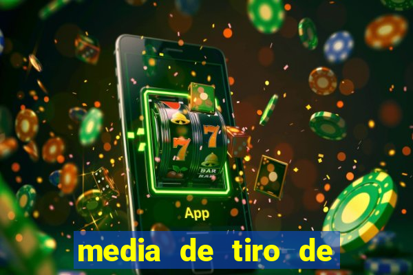 media de tiro de meta por jogo